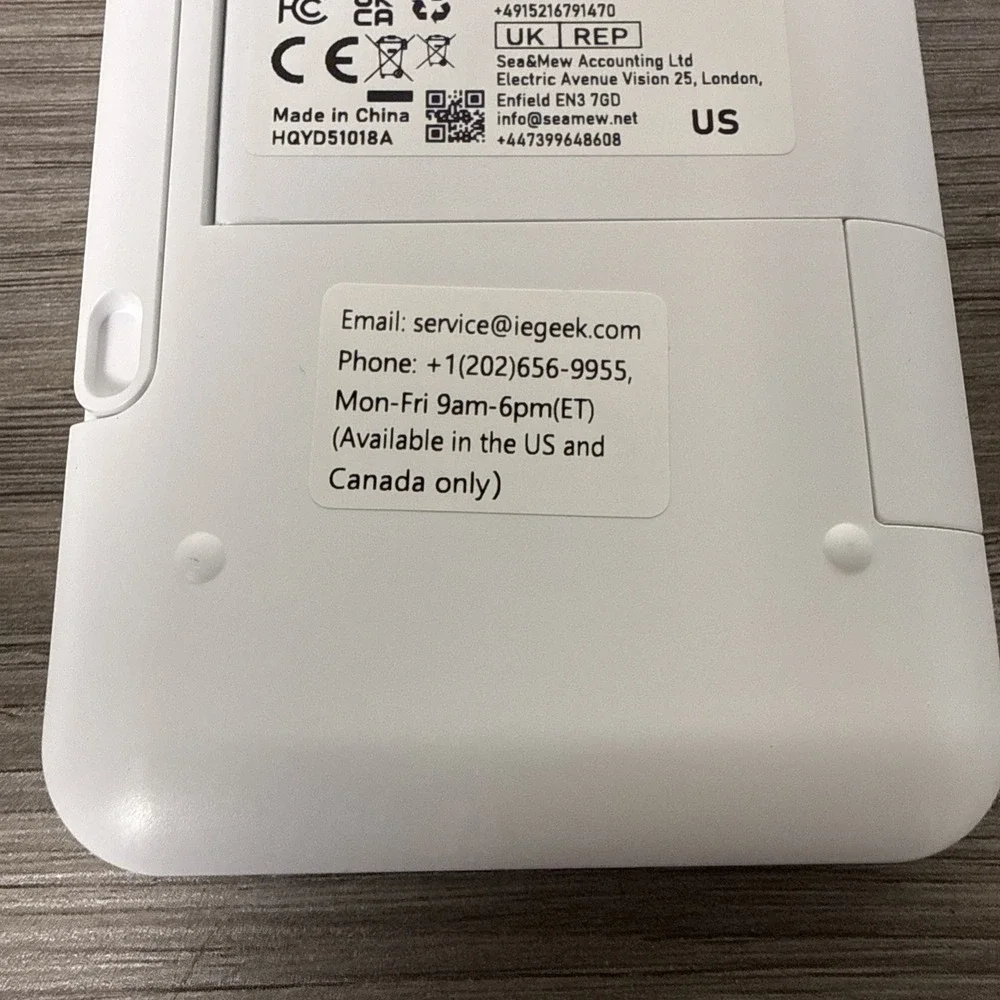 ieGeek 2K WiFi Split-Screen Baby Monitor, 5